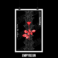 Depeche Mode Enjoy The Silence Lyrics Poster