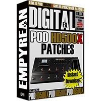 Line 6 POD HD500X Guitar Patches