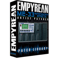 BOSS ME-33 Artist Patches